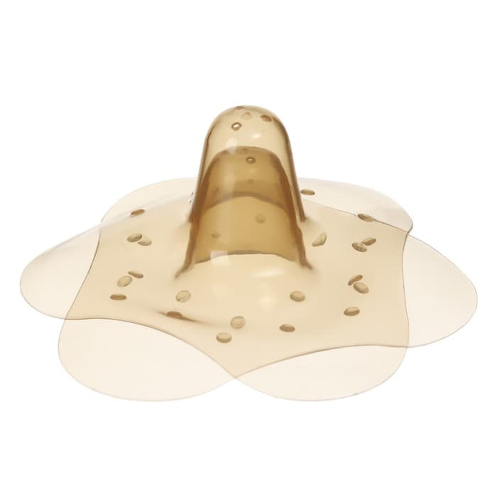 Накладки на грудь для кормления M&B, силиконовые, набор 2 шт., в контейнере