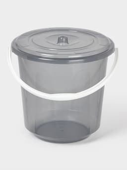 Ведро с крышкой «Хозяюшка», 5 л, d=22 см, h=22 см, пластик, МИКС