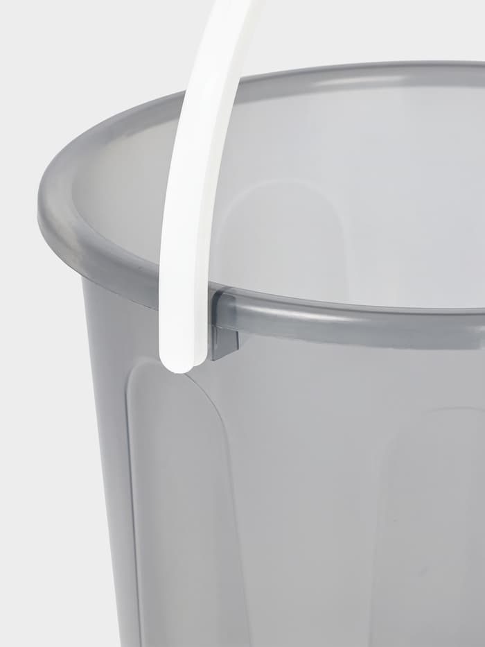 Ведро с крышкой «Хозяюшка», 5 л, d=22 см, h=22 см, пластик, МИКС