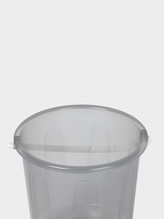 Ведро с крышкой «Хозяюшка», 5 л, d=22 см, h=22 см, пластик, МИКС