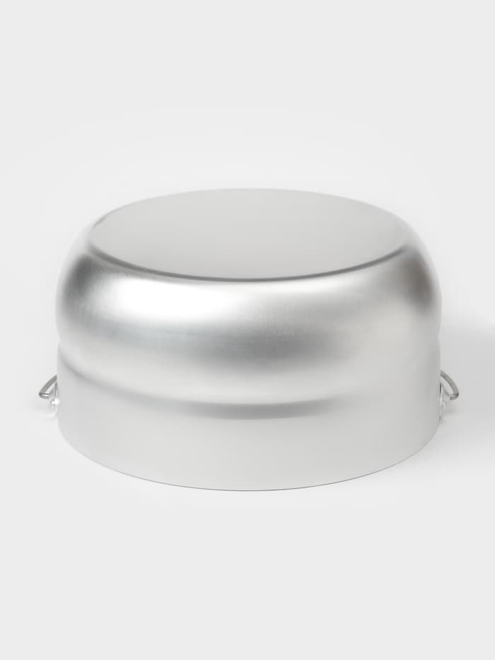 Котелок туристический, 6 л, с крышкой, штампованный алюминий