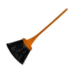 Веник жёсткий Альтернатива, с черенком, пластик, 74×14×4 см, МИКС
