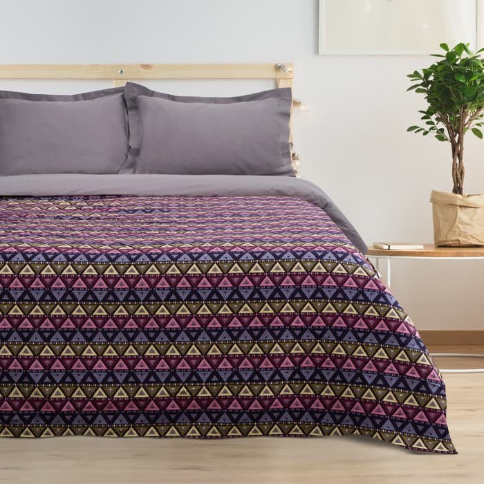 Покрывало гобеленовое «Этель. Трапеция», 140×200 см