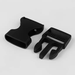 Фастекс 20 мм, нагрузка до 15 кг, 10 шт., чёрный