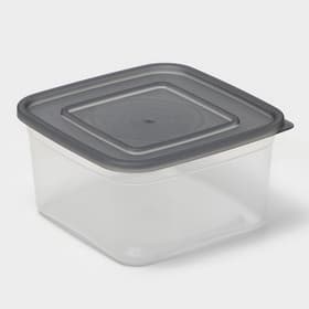 Контейнер пищевой Альтернатива «Ассорти», 1 л, пластик, прозрачный, крышка МИКС