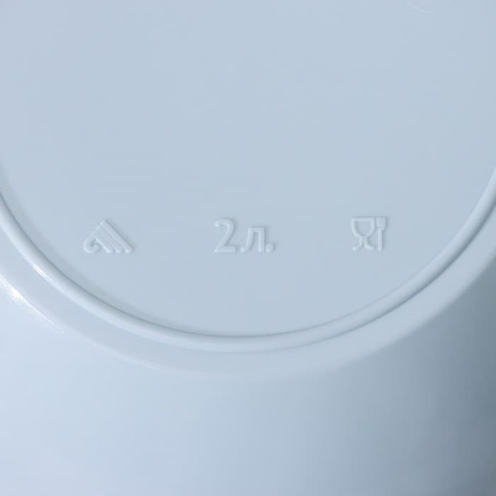 Ковш, 2 л, 33.5×18×10 см, пластик, МИКС