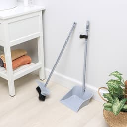 Набор для уборки Альтернатива «Комфорт», 3 предмета: совок, щетка, гребень, пластик, МИКС