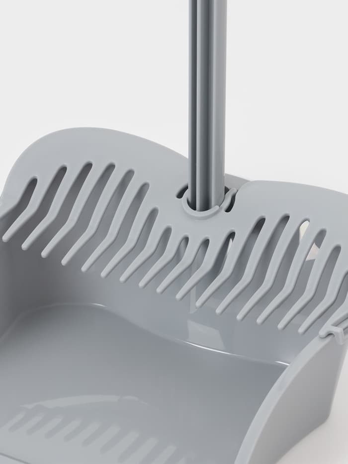 Набор для уборки Альтернатива «Комфорт», 3 предмета: совок, щетка, гребень, пластик, МИКС