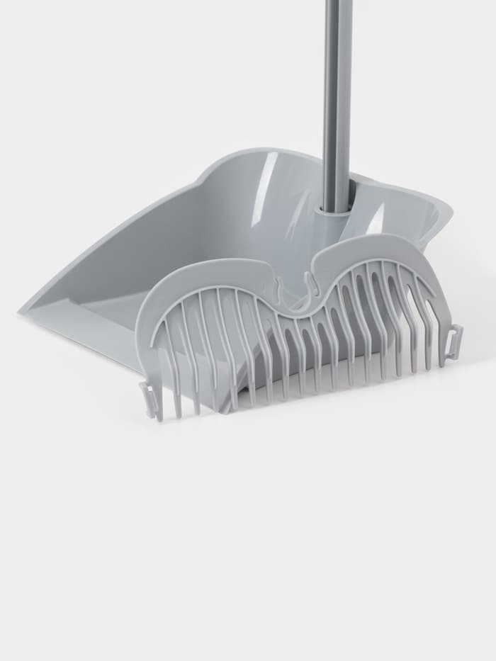 Набор для уборки Альтернатива «Комфорт», 3 предмета: совок, щетка, гребень, пластик, МИКС