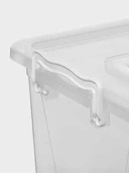 Контейнер пищевой Альтернатива, 8.5 л, пластик, прозрачный, ручки МИКС