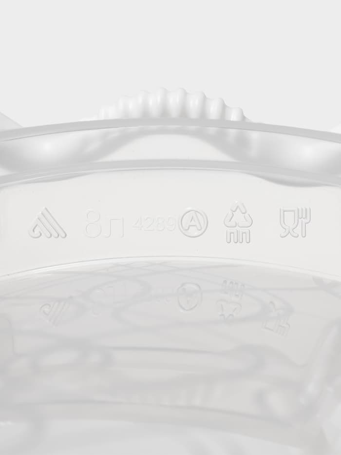 Контейнер пищевой Альтернатива, 8 л, пластик, прозрачный, ручки МИКС