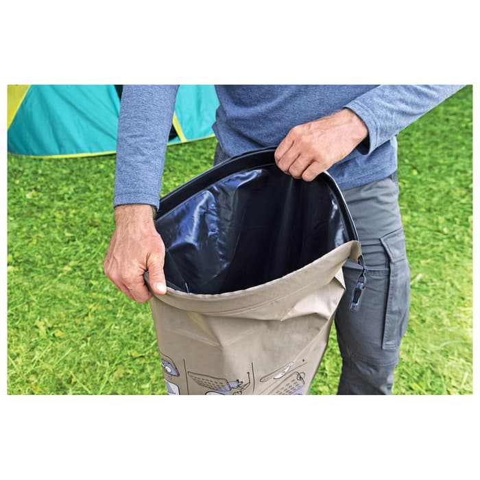 Матрас надувной Roll & Relax, 203×152×22 см, 67703 Bestway