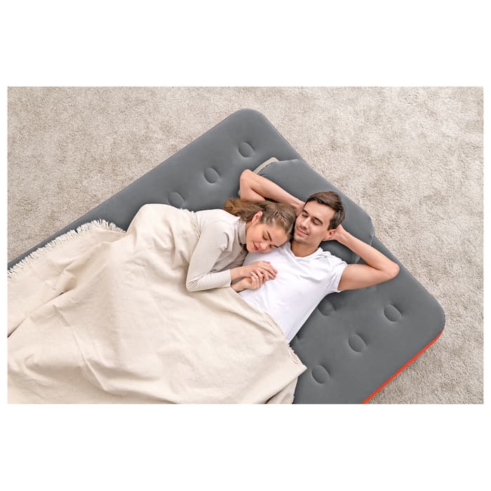 Матрас надувной Roll & Relax, 203×152×22 см, 67703 Bestway