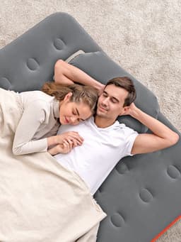 Матрас надувной Roll & Relax, 203×152×22 см, двуспальный, 67703 Bestway