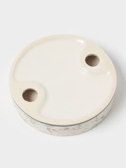 Набор аксессуаров для ванной комнаты «Афродита», 4 предмета, дозатор 380 мл, мыльница, 2 стакана, белый