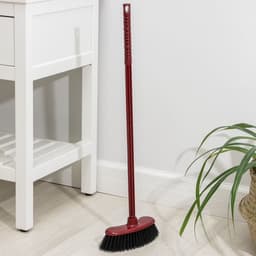 Щётка для пола жесткая «Комфорт» с черенком, МИКС