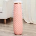 Ваза напольная «Геометрия люкс», ромбики, 14×60 см, розовая