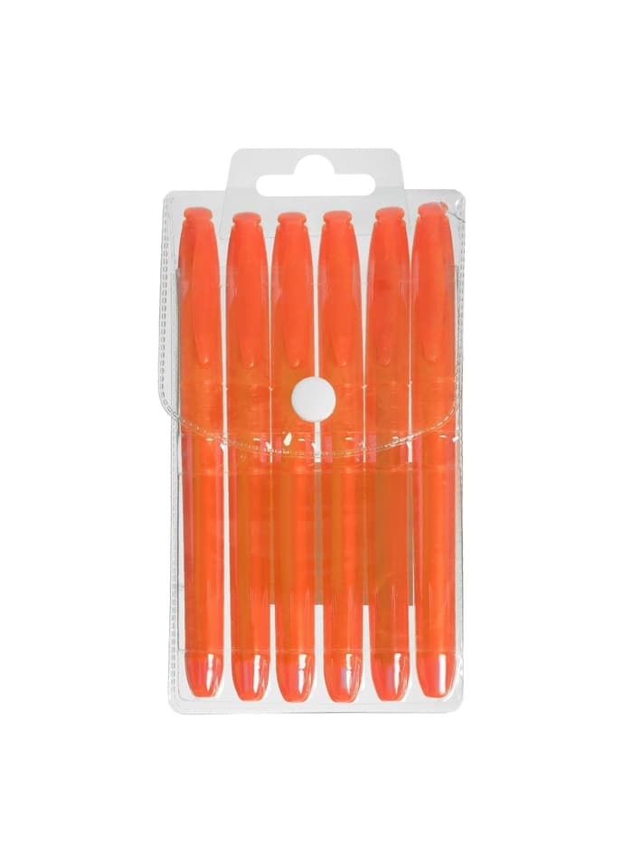 Маркер-текстовыделитель Calligrata, скошенный наконечник, узел 5 мм, оранжевый