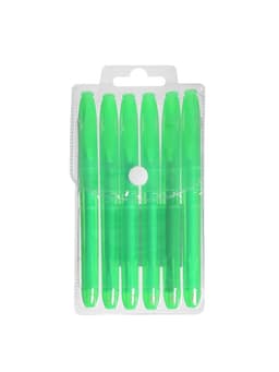 Маркер-текстовыделитель Calligrata, скошенный наконечник, узел 5 мм, зелёный