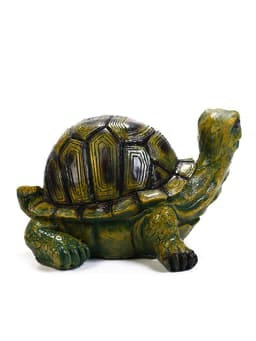 Садовая фигура из полистоуна «Черепаха», 28×22×17 см