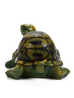 Садовая фигура из полистоуна «Черепаха», 28×22×17 см