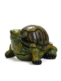 Садовая фигура из полистоуна «Черепаха», 28×22×17 см