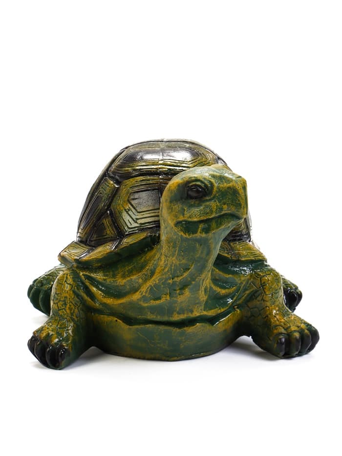 Садовая фигура из полистоуна «Черепаха», 28×22×17 см