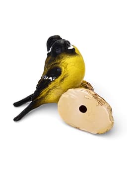 Садовая фигура из полистоуна «Синицы на ветке», подвесная, 16×12×12 см