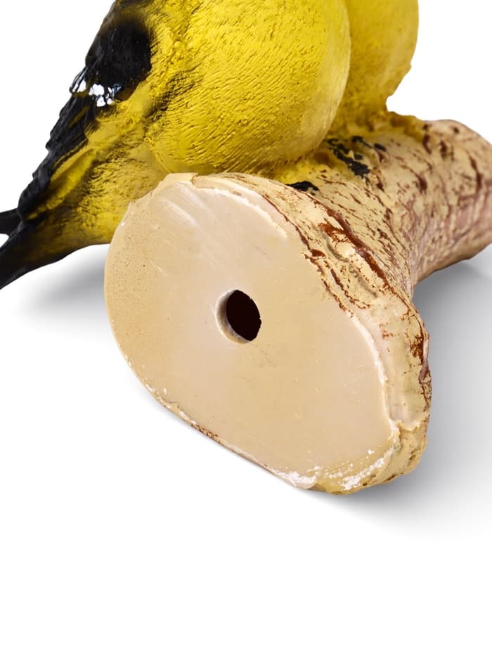 Садовая фигура из полистоуна «Синицы на ветке», подвесная, 16×12×12 см