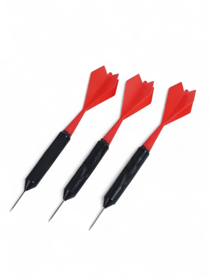 Дартс «ЕВРО», d=43 см, толщина 3 см, 2 дротика, дротик 13.5×2.5 см