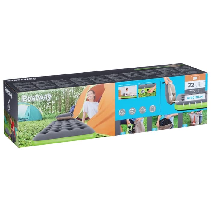 Матрас надувной Roll & Relax, 188×99×22 см, 67619 Bestway