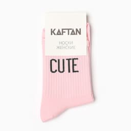 Носки женские KAFTAN Cute, размер 36-40 (23-25 см), розовые