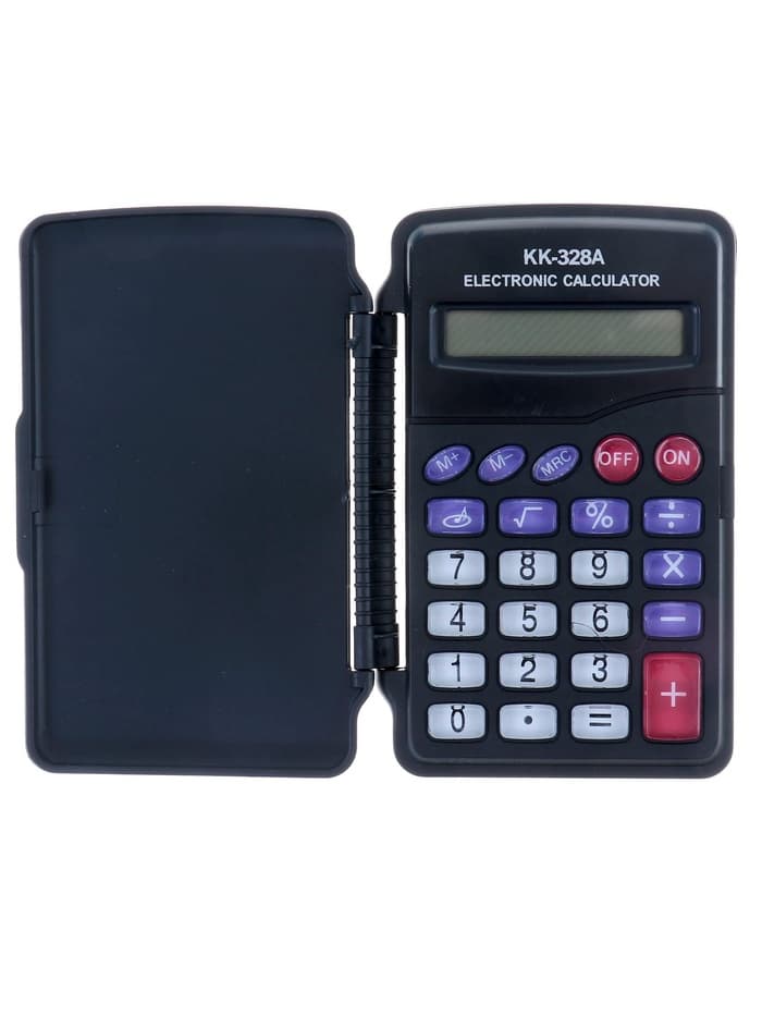 Калькулятор карманный, 8-разрядный, KK-328, с мелодией
