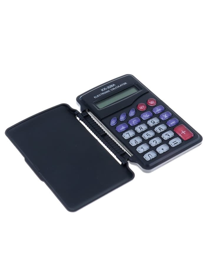 Калькулятор карманный, 8-разрядный, KK-328, с мелодией