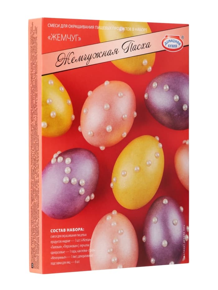 Пищевой краситель для яиц «Жемчужная Пасха»