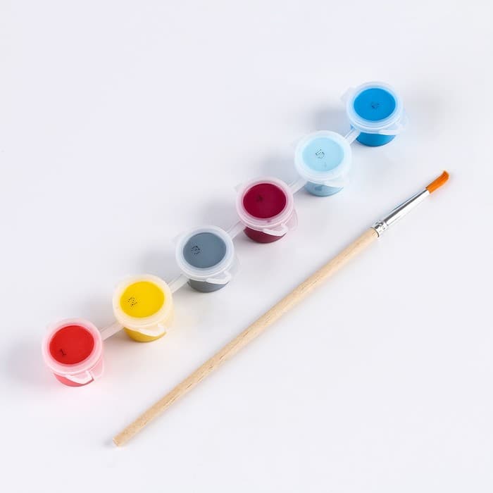 Картина по номерам для детей «Тачка в мегаполисе», 15×15 см