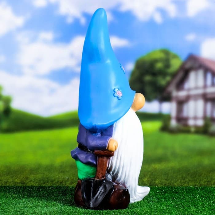 Садовая фигура из полистоуна «Гном лесной», 50×20×25 см