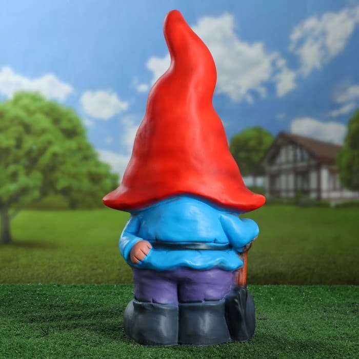 Садовая фигура из полистоуна «Гном лесной», 50×20×25 см