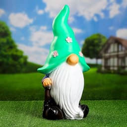 Садовая фигура из полистоуна «Гном лесной», 50×20×25 см