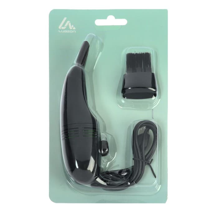 Пылесос для компьютера и периферии Luazon MR-01, USB, с насадками, чёрный