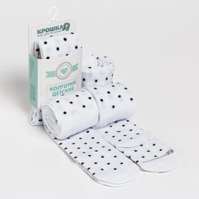 Колготки детские Крошка Я «Кошечка», белый, рост 98-104 см