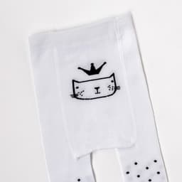 Колготки детские Крошка Я «Кошечка», белый, рост 98-104 см