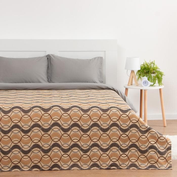 Покрывало гобеленовое «Этель. Волны», 140×200 см