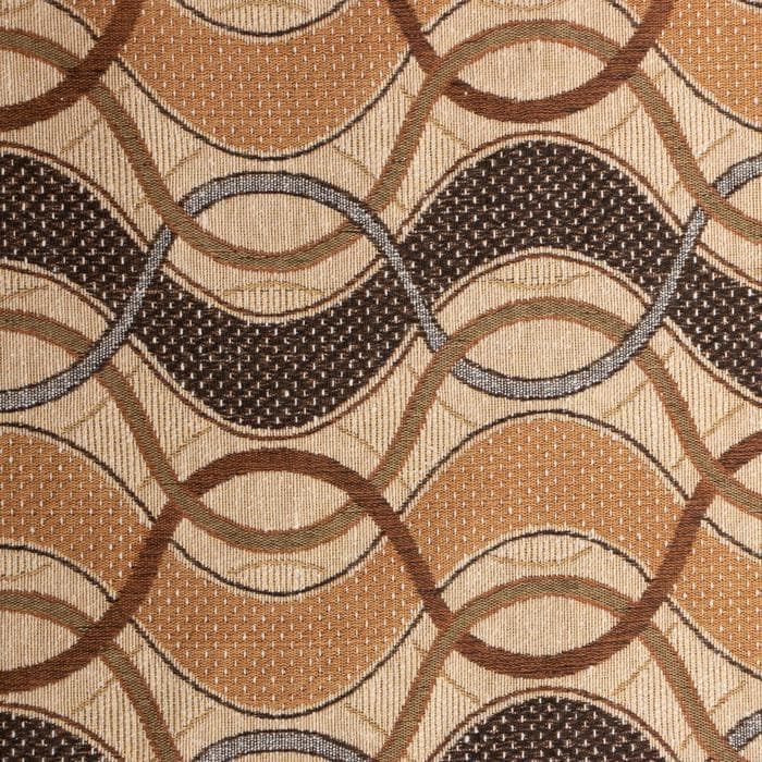 Покрывало гобеленовое «Этель. Волны», 140×200 см