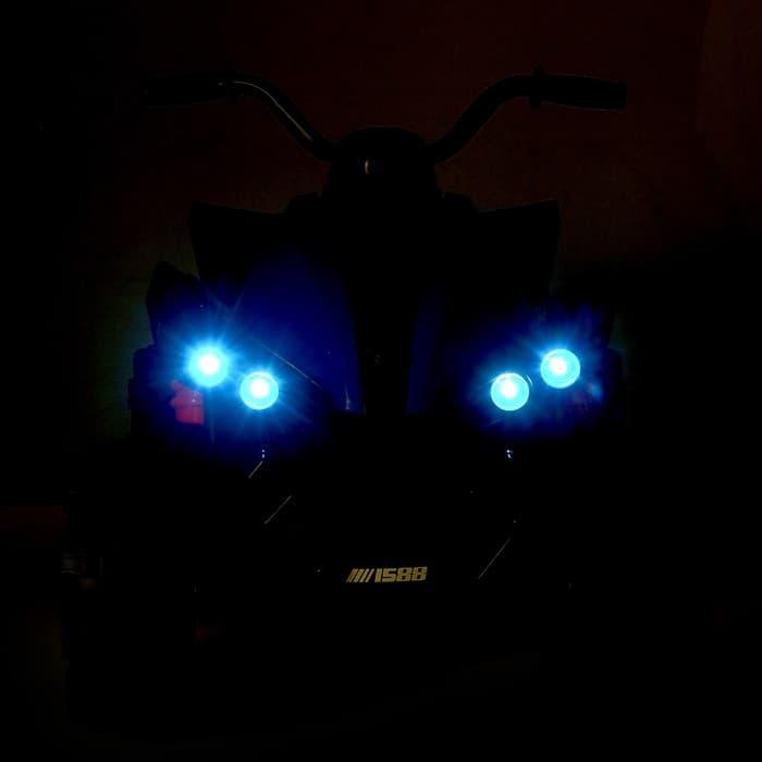 Электромобиль «Квадроцикл», 2 мотора, цвет синий