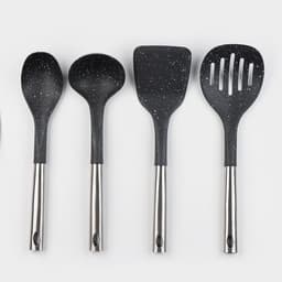 Набор кухонных принадлежностей Доляна «Космос», 4 предмета, чёрный