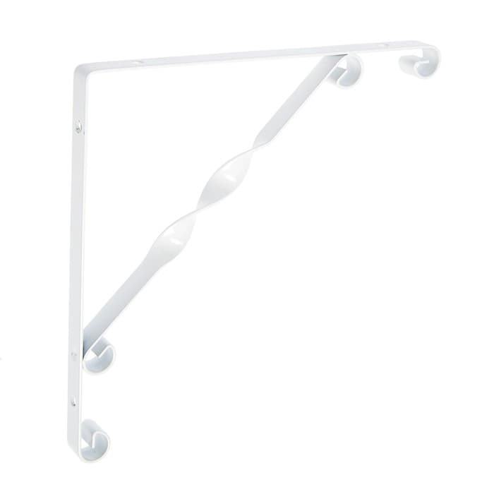 Кронштейн, LIGHT, 250×250, металл, белый