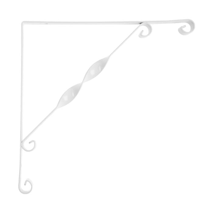 Кронштейн, LIGHT, 250×250, металл, белый