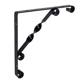 Кронштейн ТУНДРА, LIGHT, 200×200, металл, черный