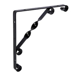 Кронштейн ТУНДРА, LIGHT, 200×200, металл, черный